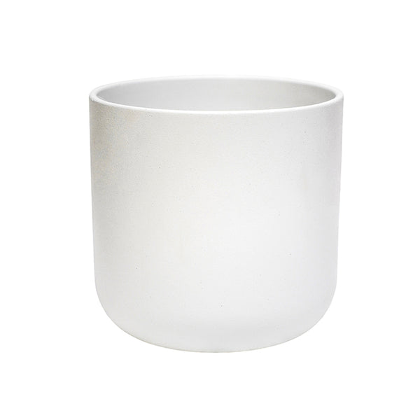 Ivyline Lisbon Indoor Planter Range - White, 13.5cm image