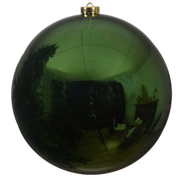 Decoris XL Shatterproof Bauble in Pine Green image 0
