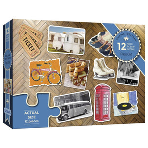 Gibsons Days Out 12 XL Piece Jigsaw Puzzle - Piecing Together image 1
