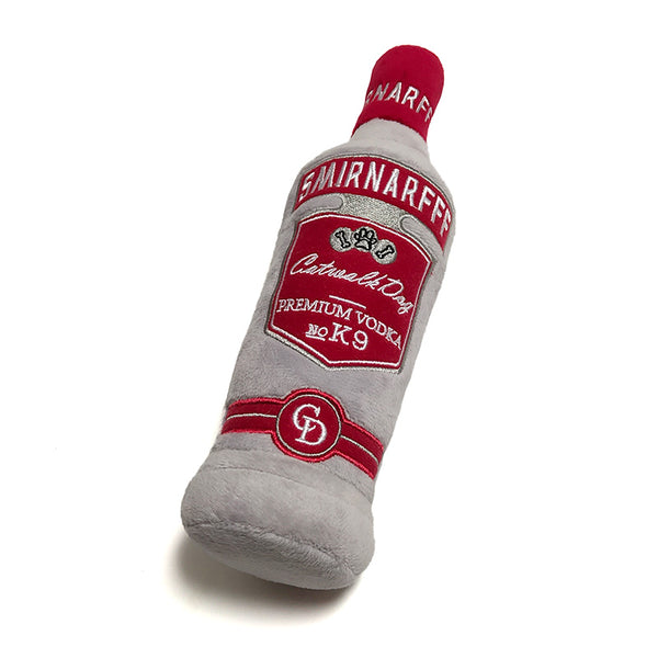 CatwalkDog Smirnarff Vodka Bottle Plush Dog Toy image 2