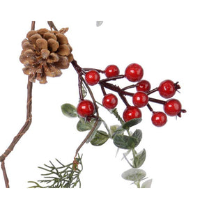 Everlands Pinecone & Berry Garland image 1