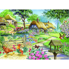 House of Puzzles Country Living Big 500 Piece Jigsaw Puzzle image 0