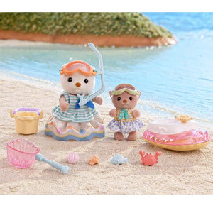 Sylvanian Families Sea Otter Sisters - Splashy Snorkel Set image 4