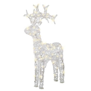 Lumineo LED Flashing Acrylic Deer - Warm White - Medium image