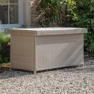 Bramblecrest Chedworth Sandstone Cushion Storage Box with Liner -Standard image 2