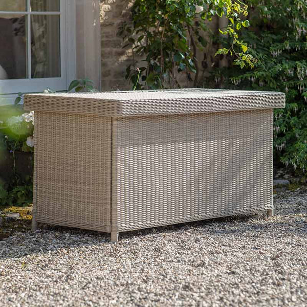 Bramblecrest Chedworth Sandstone Cushion Storage Box with Liner -Standard image 2