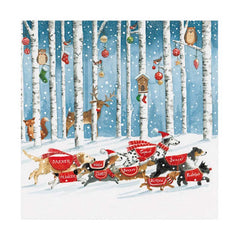 Woodmansterne Santa's Little Helpers Christmas Card image 0