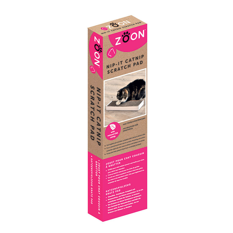 Zoon Nip-it Catnip Scratch Pad image 0