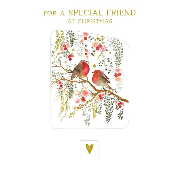Nigel Quiney Robins & Branch Special Friend Christmas Card image 0