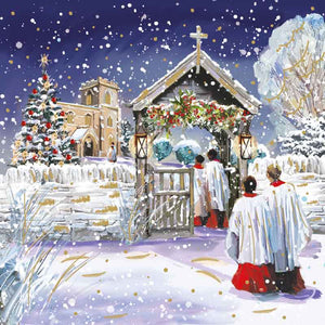 Ling Design Charity Christmas Cards - Midnight Mass (Pack of 6) image 0