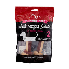 Zoon Rawhide Free 2 Duck, Cranberry & Pumpkin Mega Bones image 0