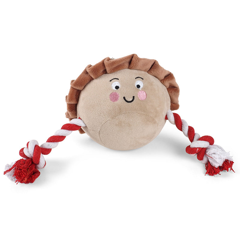 Zoon Pull-a-Pie Plush Dog Toy image 0