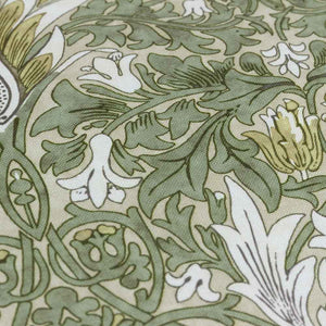 Morris & Co Snakeshead Rectangular Outdoor Cushion, 40 x 60cm - Sunflower / Stone image 3