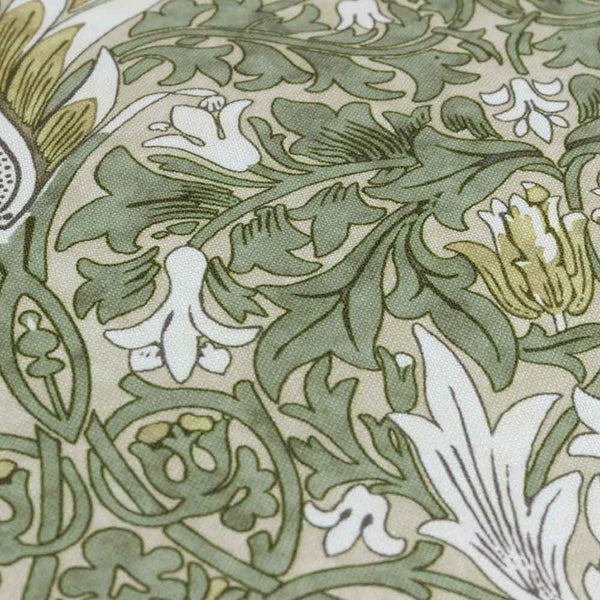 Morris & Co Snakeshead Rectangular Outdoor Cushion, 40 x 60cm - Sunflower / Stone image 3