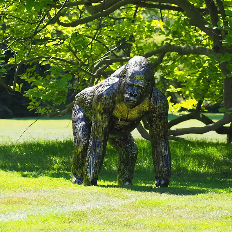 Home & Garden UK Gorilla Garden Statue image 0