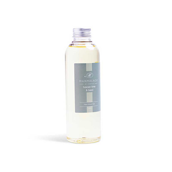 Marmalade Tuscan Lime & Basil Reed Diffuser Refill (200ml) image 0