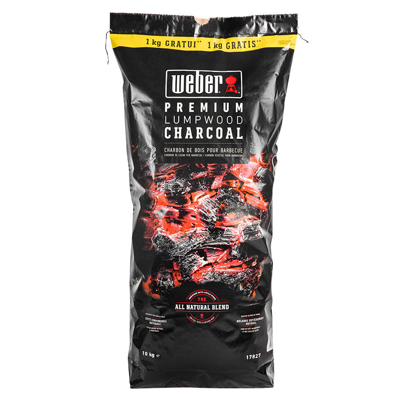 Weber Premium Lumpwood Charcoal, 10kg (Promo Pack) image 0