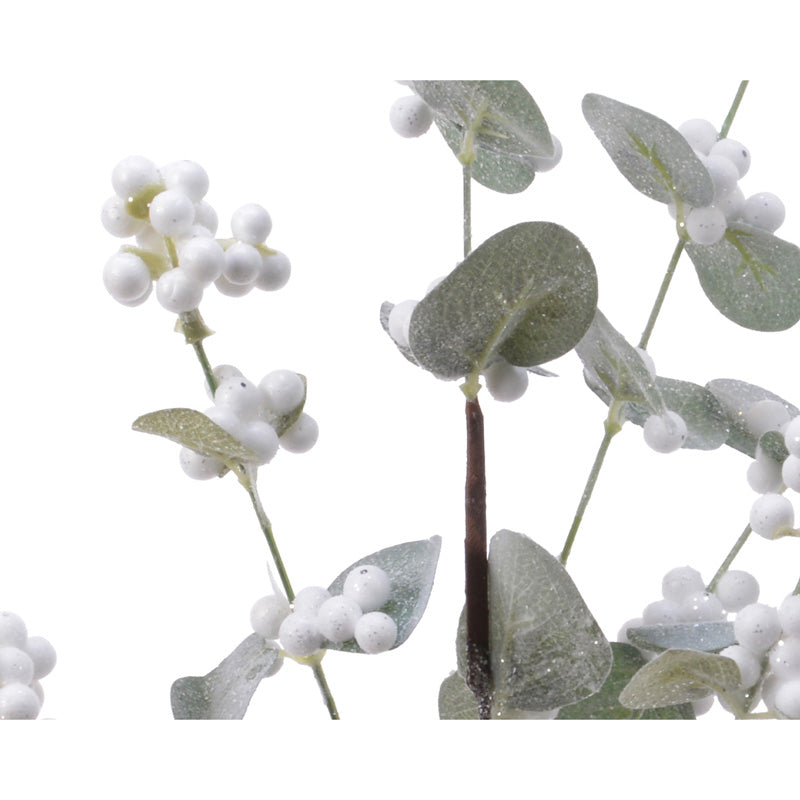 Everlands Wool White Foam Berry Spray (75cm) image 0