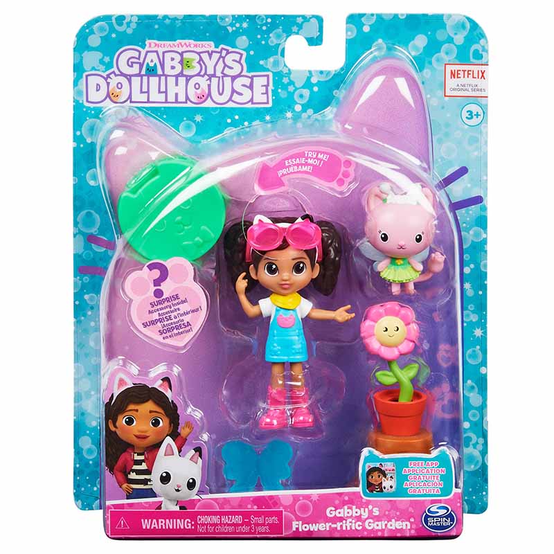Gabby's Dollhouse, Art Studio Set with 2 Toy Figures, 2 Accessories, Delivery and Furniture Piece, Ages 3+ image 0