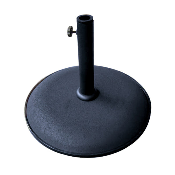 Supremo 15kg Round Parasol Base - Black image 0