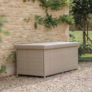 Bramblecrest Chedworth Sandstone Cushion Storage Box with Liner - Large image 2