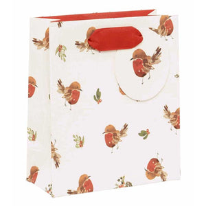 Glick Resplendent Robins Gift Bag - Small image