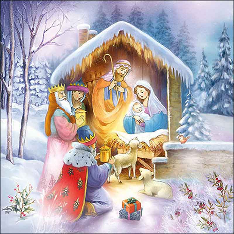 Ambiente Paper Napkins - Nativity (Pack of 20) image 0