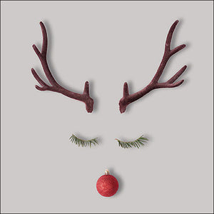 Ambiente Paper Napkins - Christmas Reindeer (Pack of 20) image 0