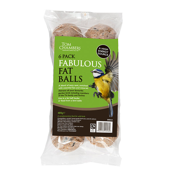 Tom Chambers Fabulous Fat Balls (Pack of 6) image 0