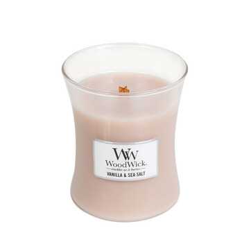 WoodWick Medium Jar - Sea Salt Vanilla image 0