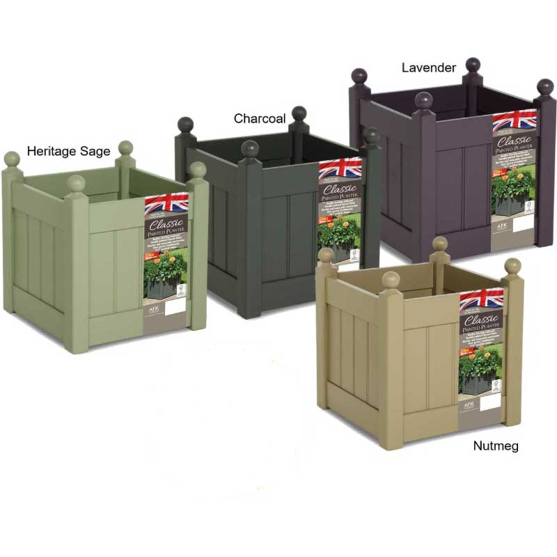AFK Classic Painted Planter 380 in Heritage Sage image 0