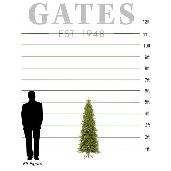 National Tree Carrington Fir Artificial Christmas Tree - 5.5ft image 1