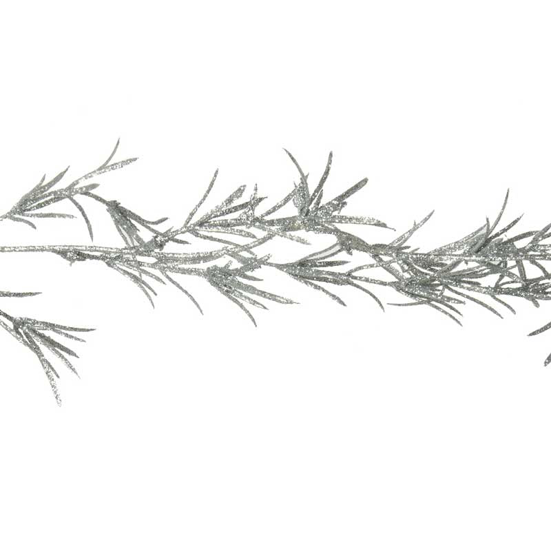 Everlands Silver Glitter Garland (Assorted Designs) image 0