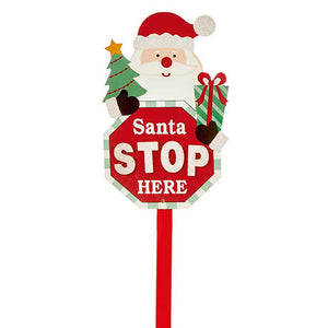 Premier Santa Stop Here Sign (Assorted Designs) image 5