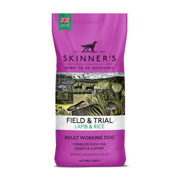 Skinner’s Field & Trial Lamb & Rice - 2.5kg image
