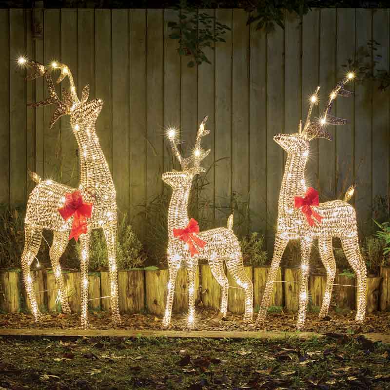 Three Kings GlitterTwist Gold Reindeer image 0