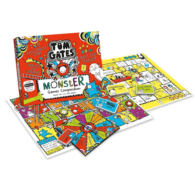 Tom Gates Monster Games Compendium 3 Games in 1 image 0