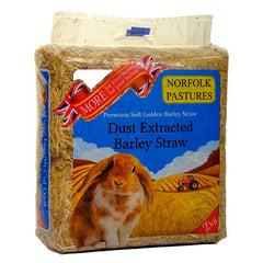 Norfolk Pastures Dust Extracted Barley Straw Large 2kg image 0