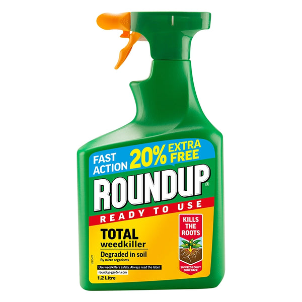 Roundup Fast Action Ready to Use Weedkiller - 1.2L Spray Bottle image