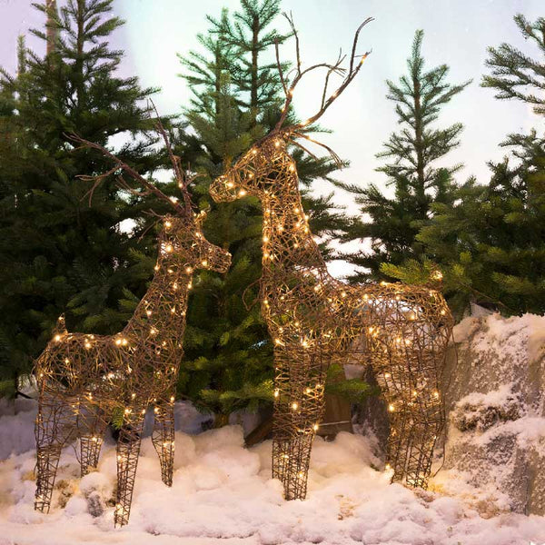 Lumineo LED Wicker Deer image 0
