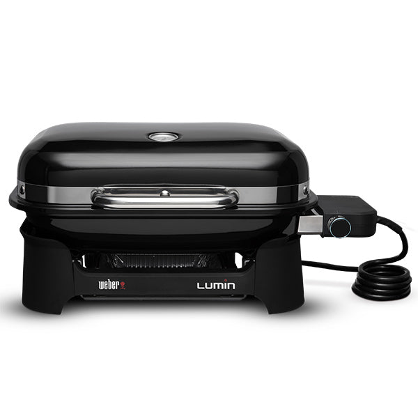Weber Lumin Compact Electric Barbecue, Black image 2