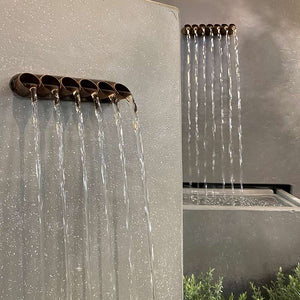 Planter Fountain Water Feature, 70cm Light Grey image 1