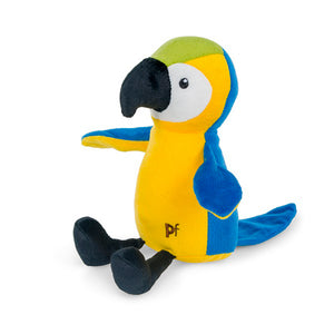 Petface Percy Parrot Plush Dog Toy image 1