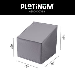 Platinum Aerocover for Outdoor High Back Lounge Chair – 75 x 78 x 110cm image 0