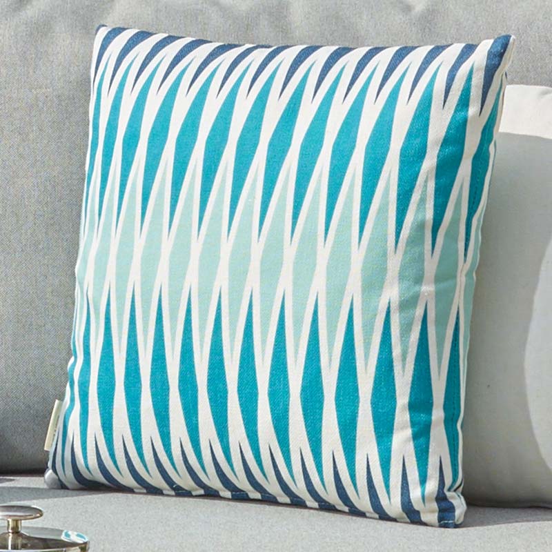 Bramblecrest Square Scatter Cushion, 45 x 45cm - Harlequin Blue image 0