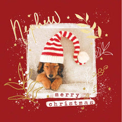 Woodmansterne Nephew Christmas Card image 0