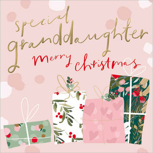 Woodmansterne Granddaughter Christmas Card image 0