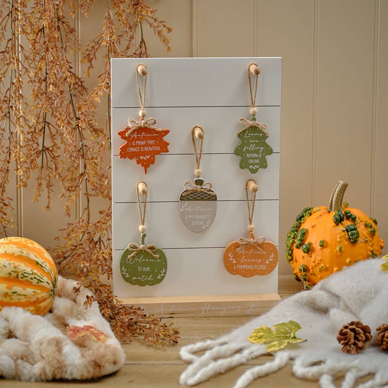 Harvest Pumpkin Autumnal Hangers (Sold Separately) image 0