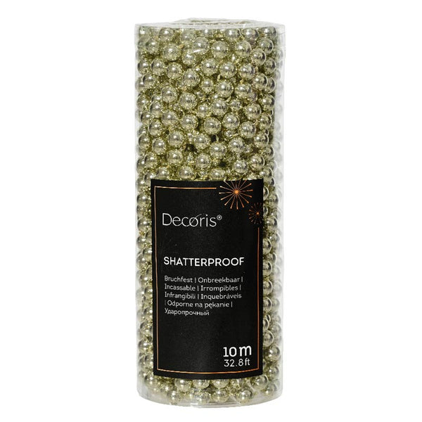 Decoris Bead Garland - White Mint image