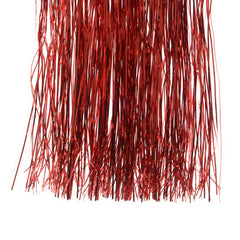 Decoris Tinsel Strands - Christmas Red image 0
